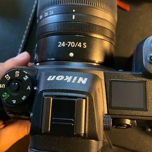 Nikon Z6 camera with 24-70/4S lens